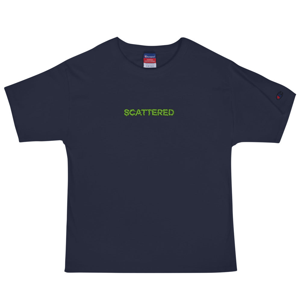 Scattered x Dripped Gawd x Champion Logo Tee