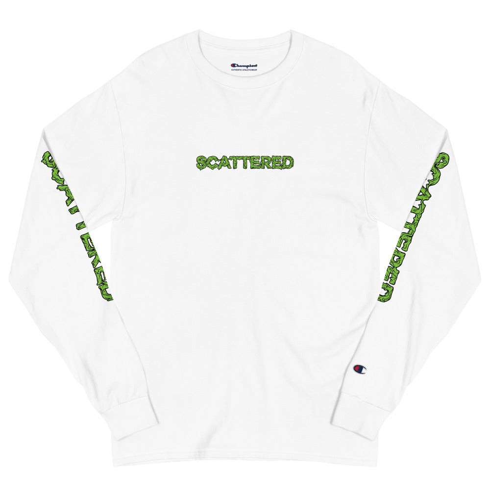 Scattered x Dripped Gawd x Champion Logo Shirt