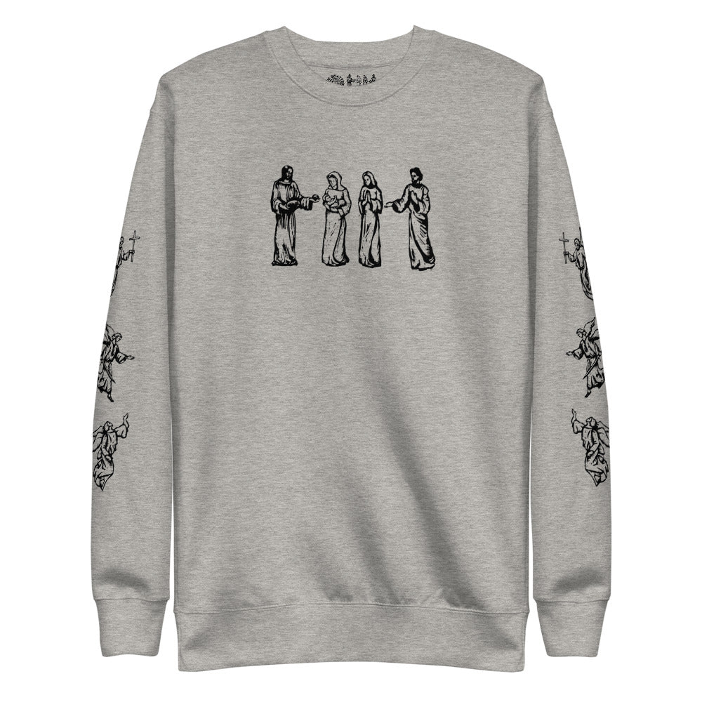 Christian Jesus Christ Premium Printed Crewneck Sweatshirt