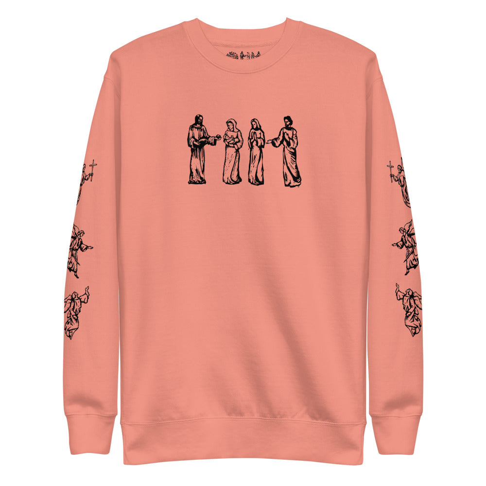 Christian Jesus Christ Premium Printed Crewneck Sweatshirt