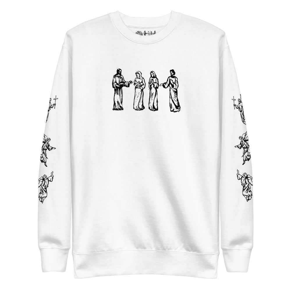 Christian Jesus Christ Premium Printed Crewneck Sweatshirt