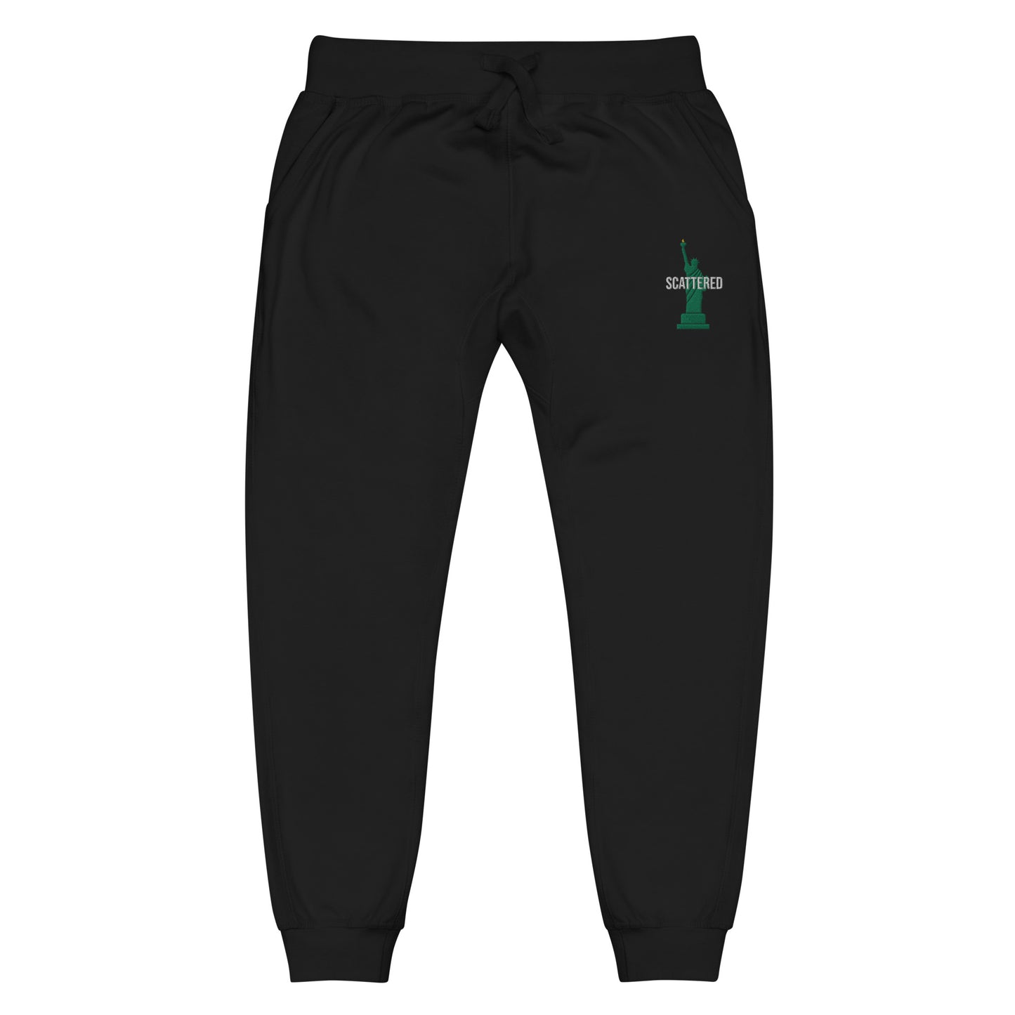 Statue of Liberty Logo Embroidered Premium Sweatpants