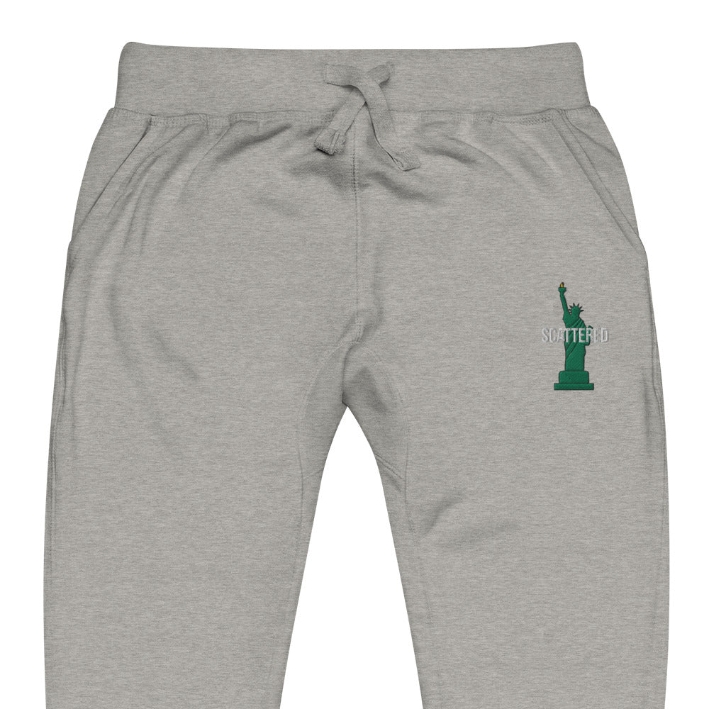 Statue of Liberty Logo Embroidered Premium Sweatpants