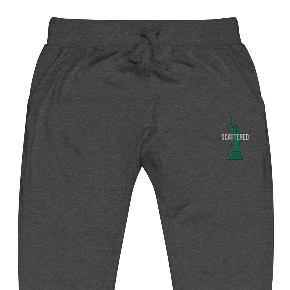 Statue of Liberty Logo Embroidered Premium Sweatpants