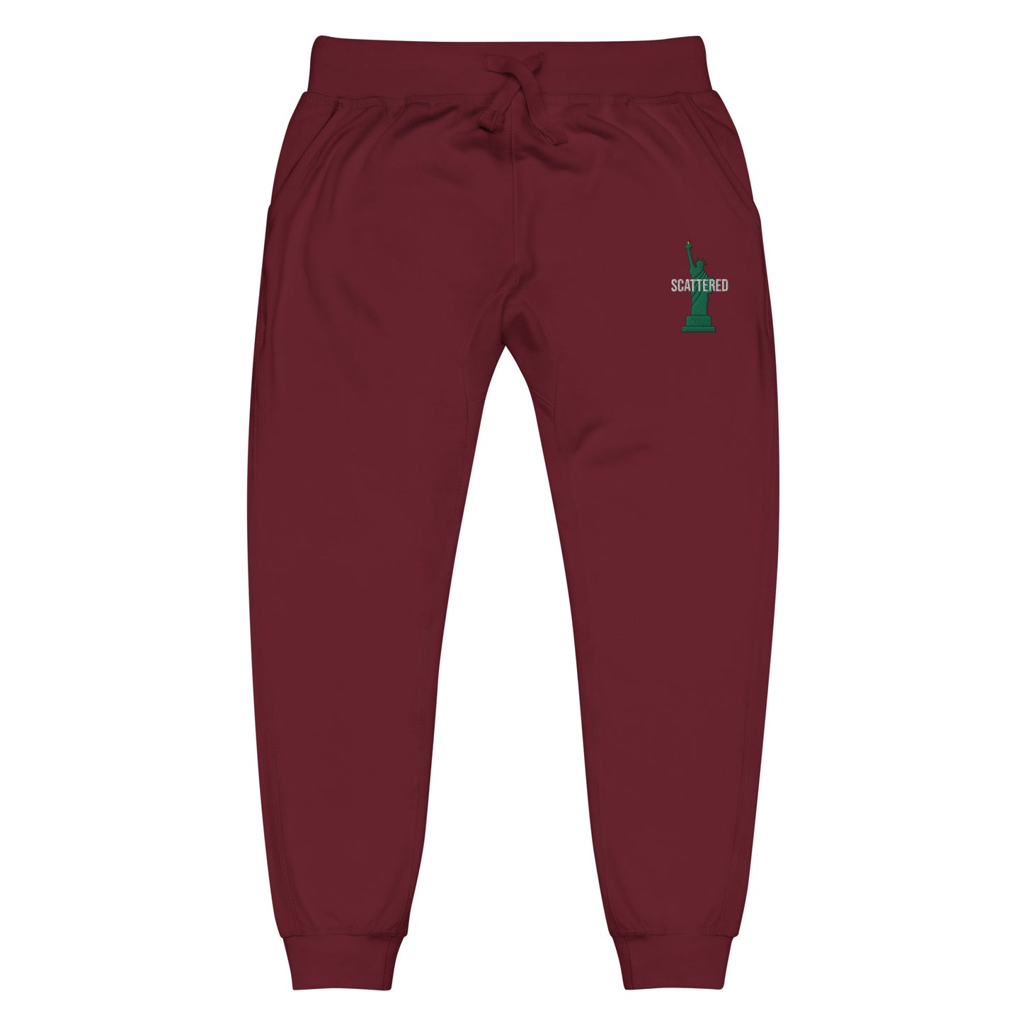 Statue of Liberty Logo Embroidered Premium Sweatpants