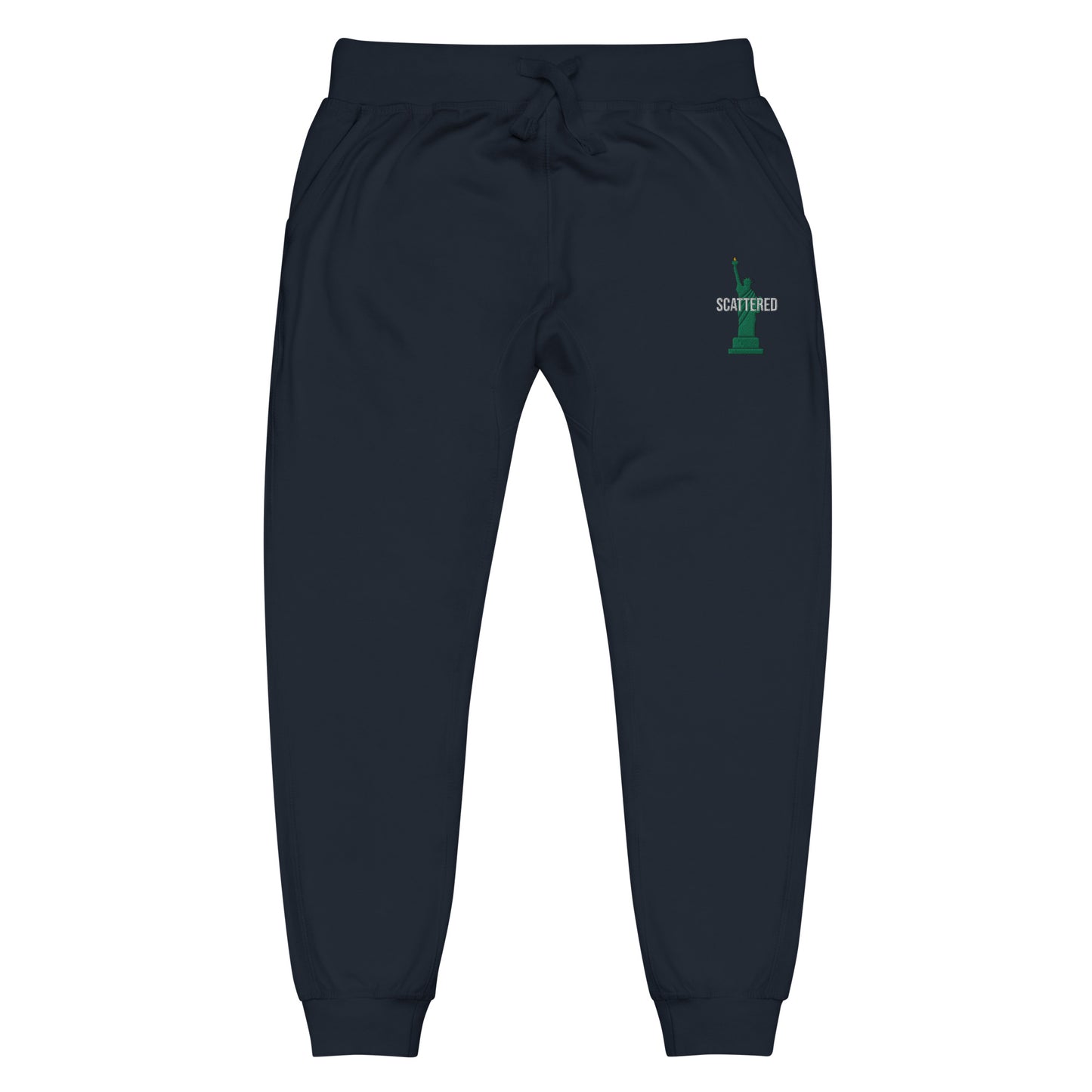 Statue of Liberty Logo Embroidered Premium Sweatpants