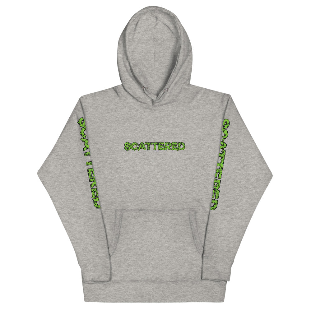 Scattered x Dripped Gawd Premium Printed Dripped Logo Hoodie Sweatshirt