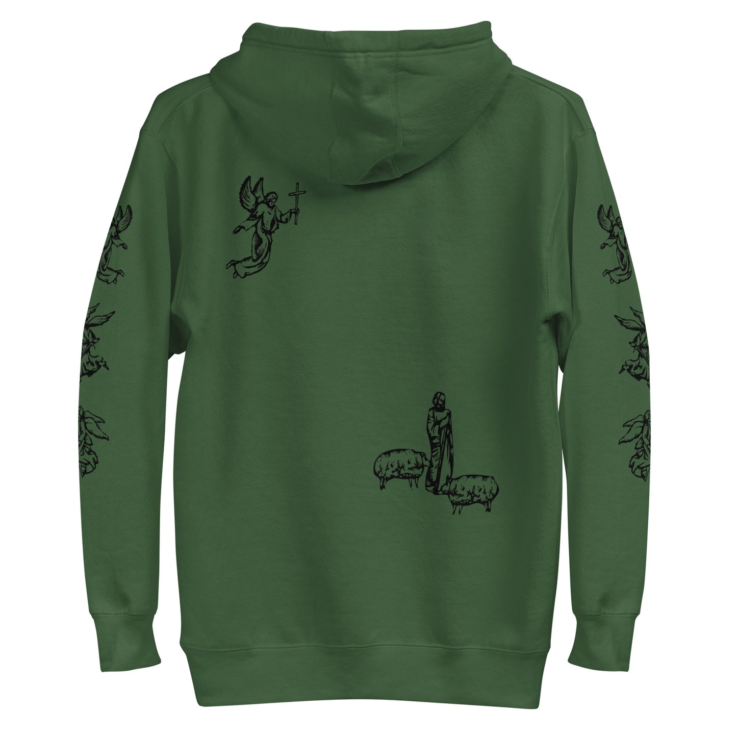 Christian Jesus Christ Premium Printed Hoodie Sweatshirt