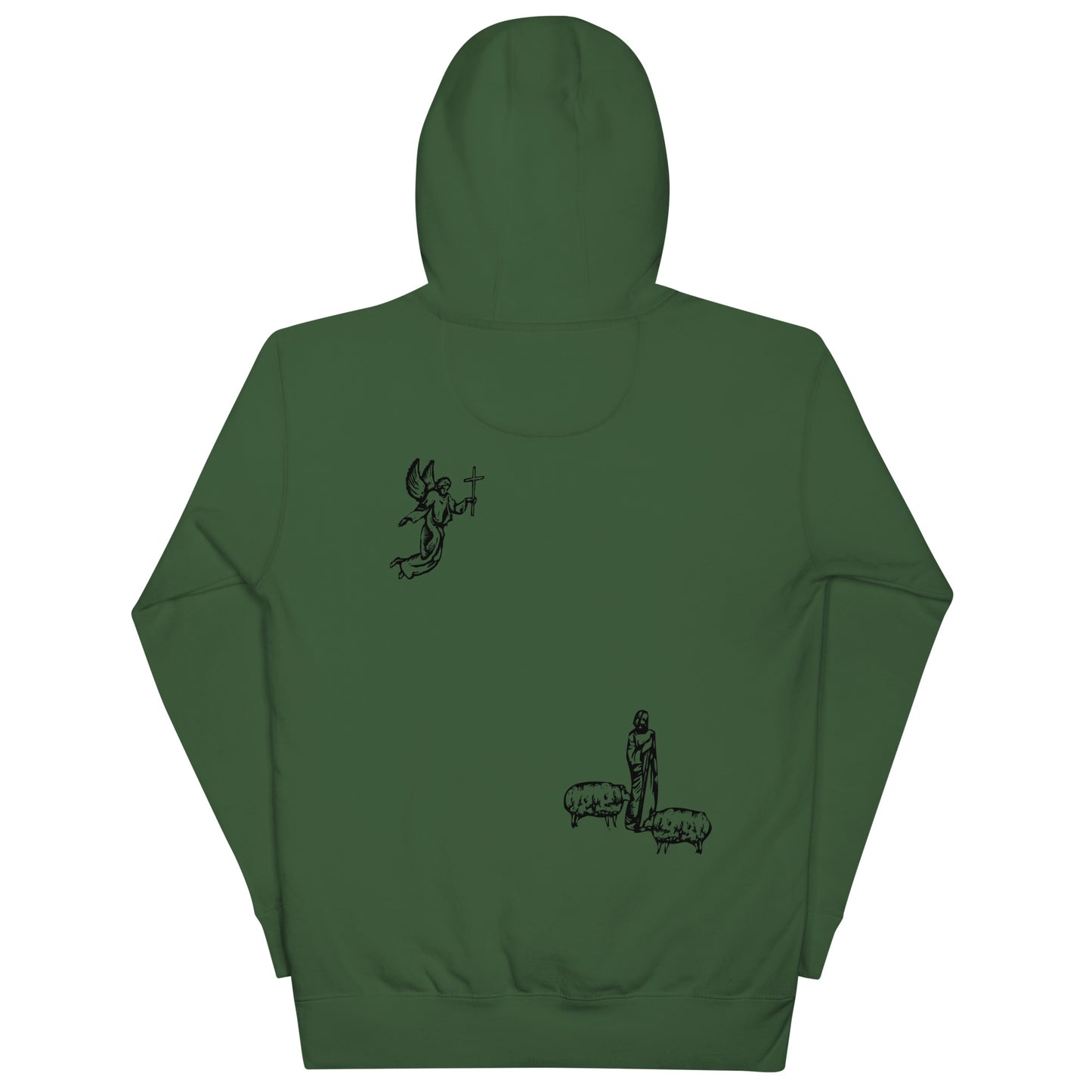 Christian Jesus Christ Premium Printed Hoodie Sweatshirt