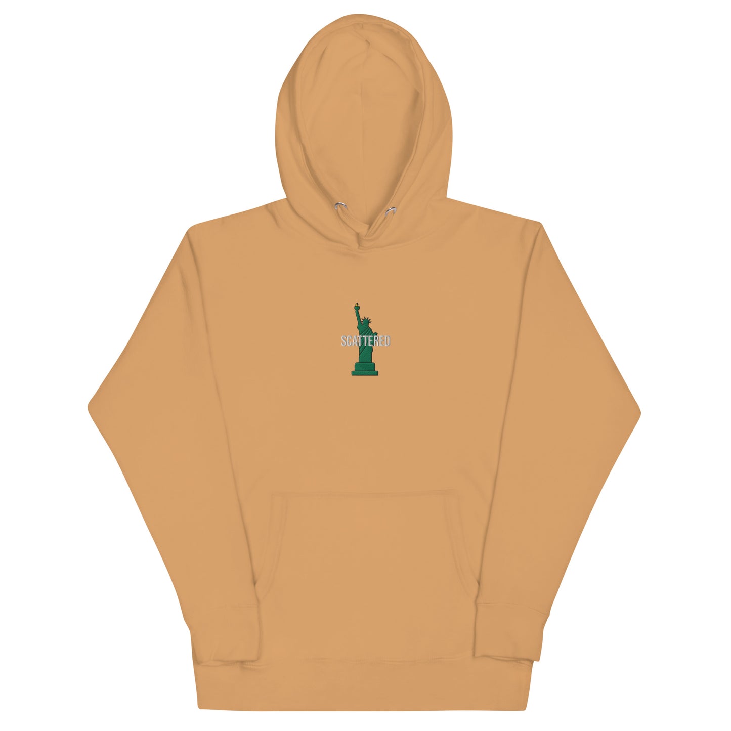 Statue of Liberty Logo Embroidered Premium Hoodie Sweatshirt