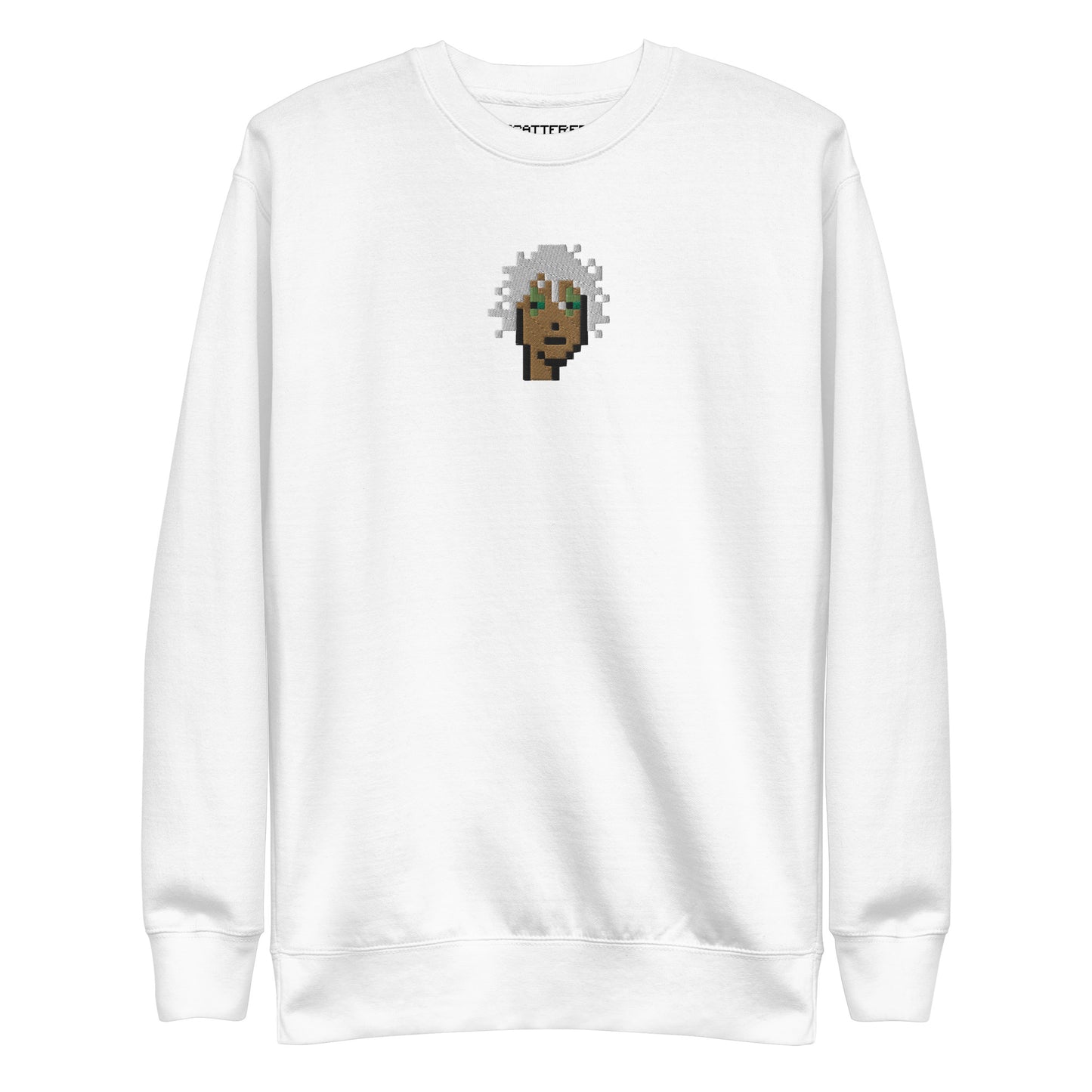 Crypto Punks NFT #9998 Premium Embroidered Crewneck Sweatshirt