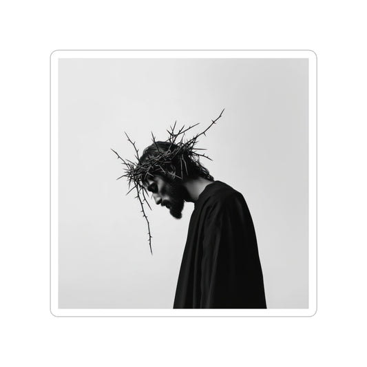 Jesus Christ Crown of Thorns Waterproof Sticker