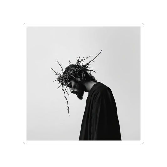Jesus Christ Crown of Thorns Waterproof Sticker