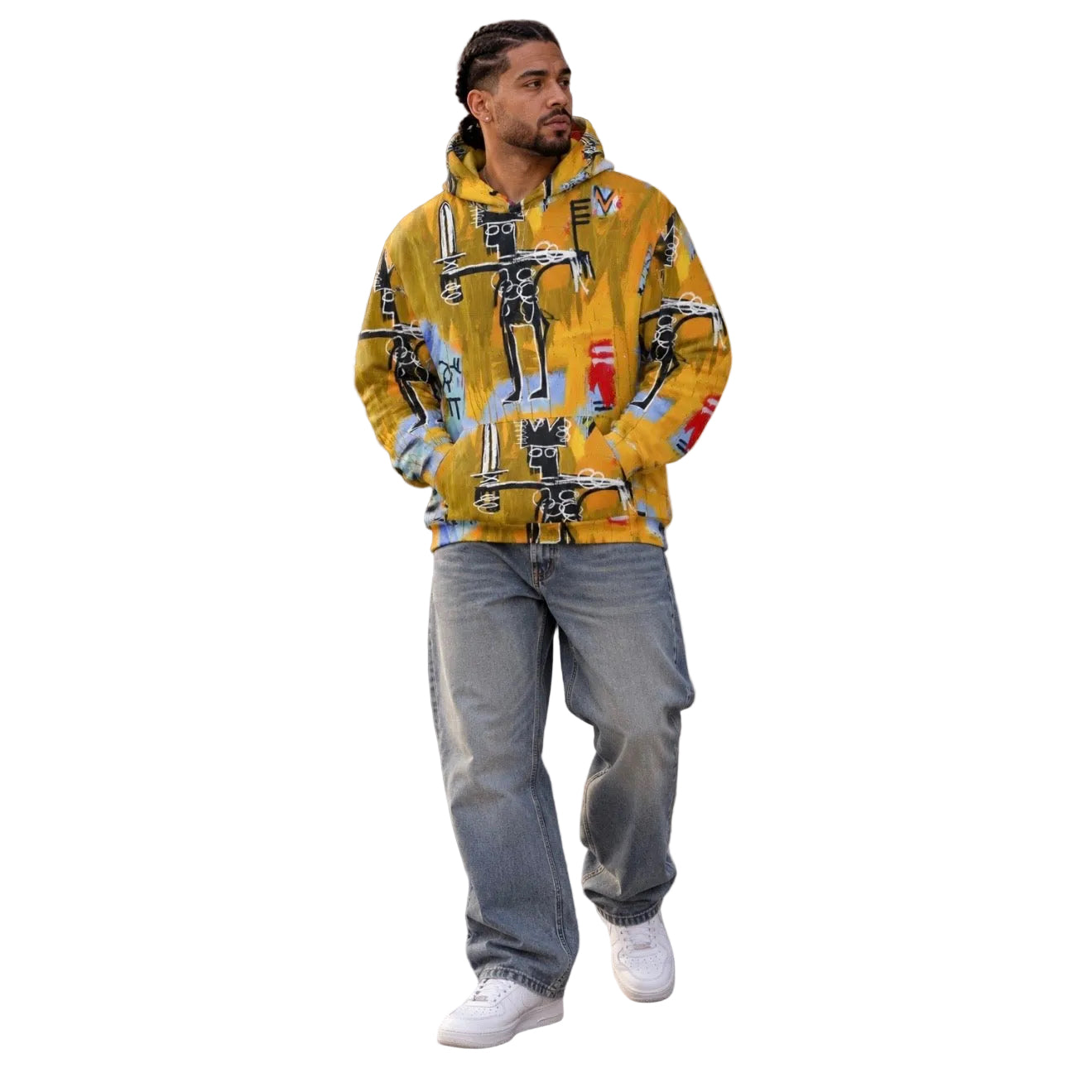 Graffiti Artwork Printed Premium Streetwear Hoodie