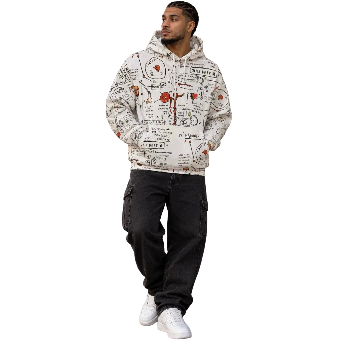 Graffiti Artwork Printed Premium Streetwear Hoodie