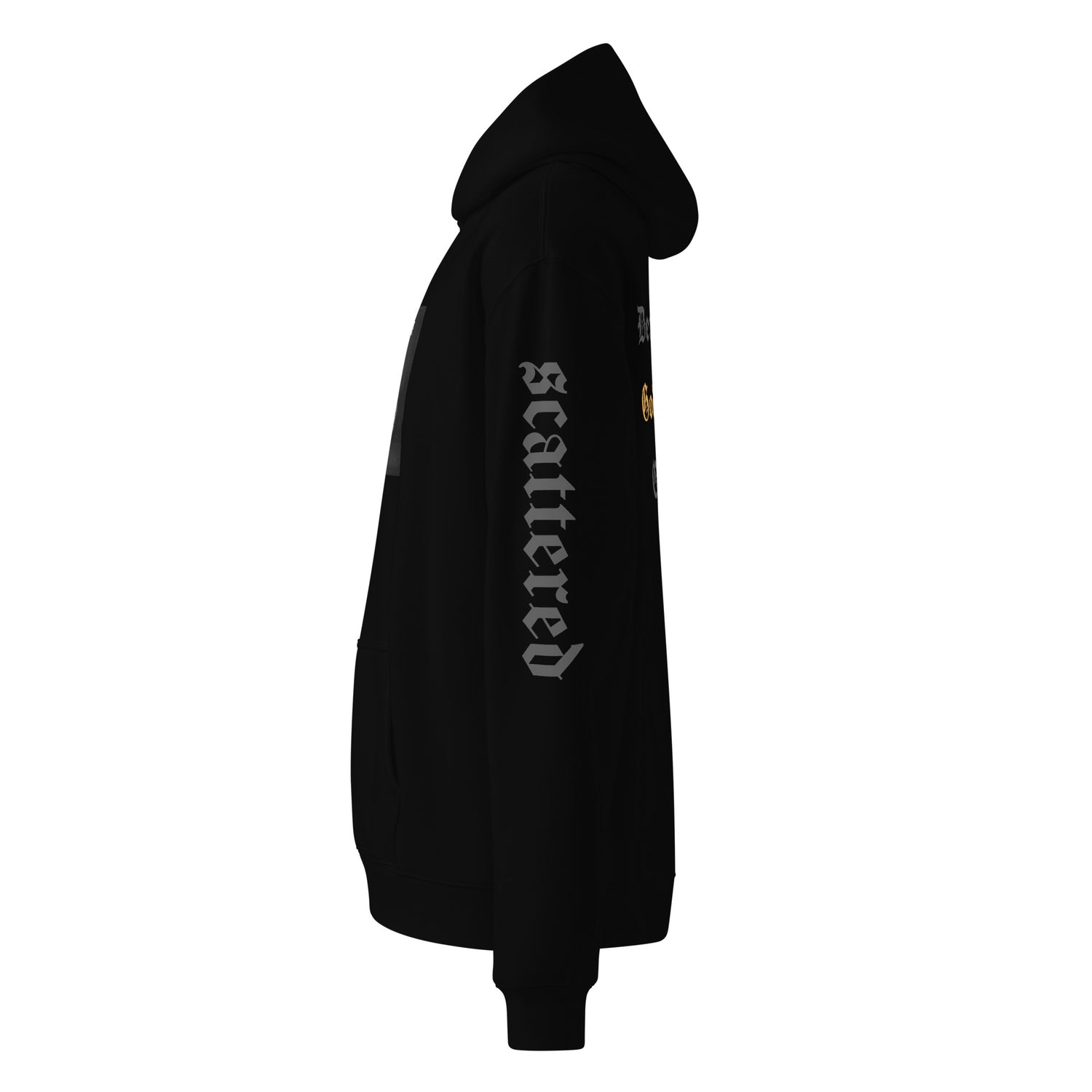 God Got Me - Single DTF Printed Premium Black Streetwear Hoodie by Denis Deezy
