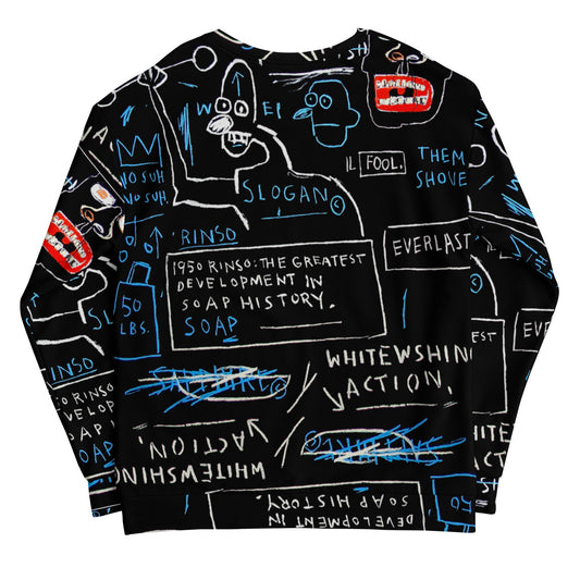 Graffiti Artwork Printed Premium Streetwear Crewneck Sweatshirt