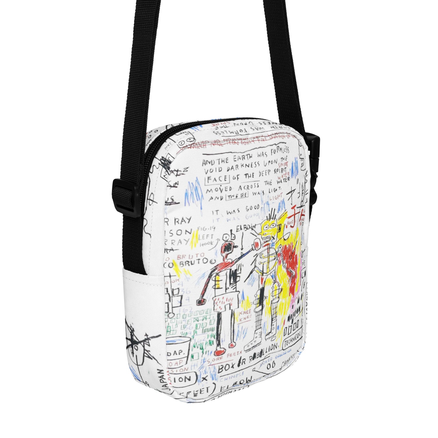 Jean-Michel Basquiat "Boxer Rebellion" Artwork Bag