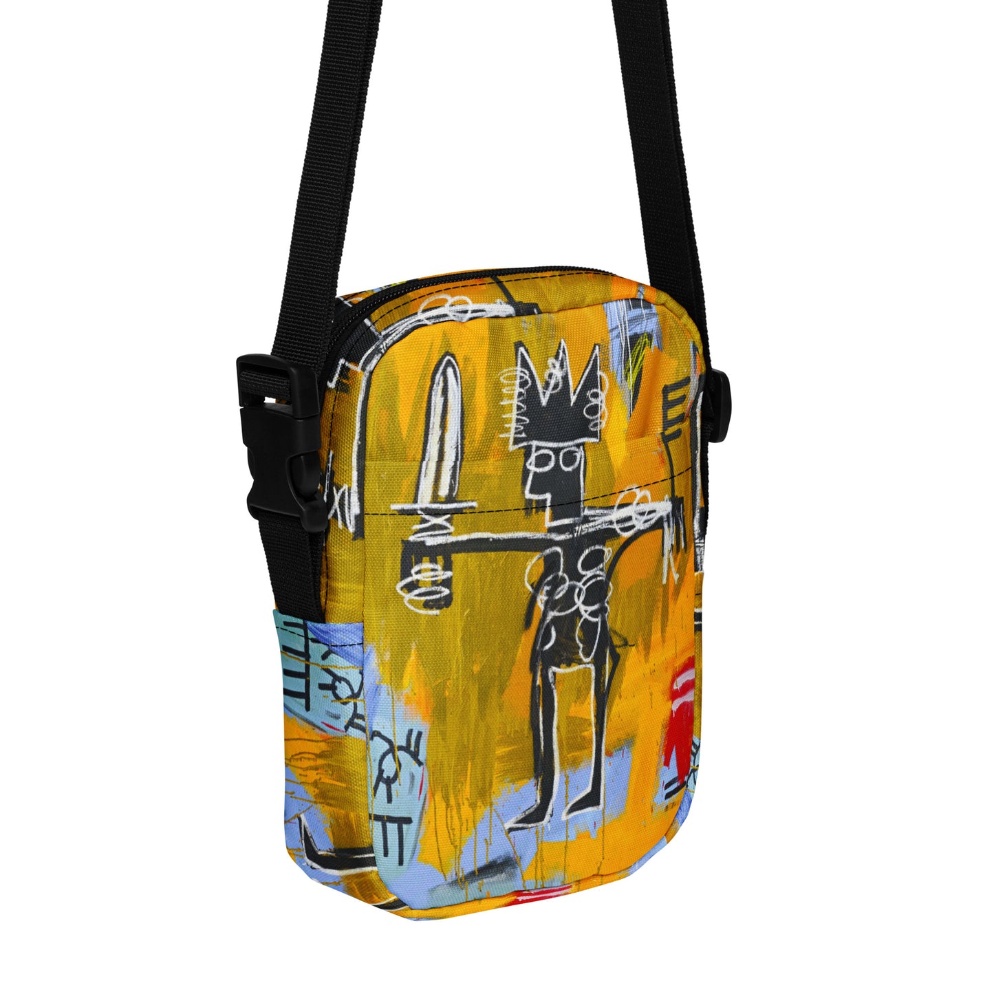 Jean-Michel Basquiat "Julius Caesar on Gold" Artwork Bag