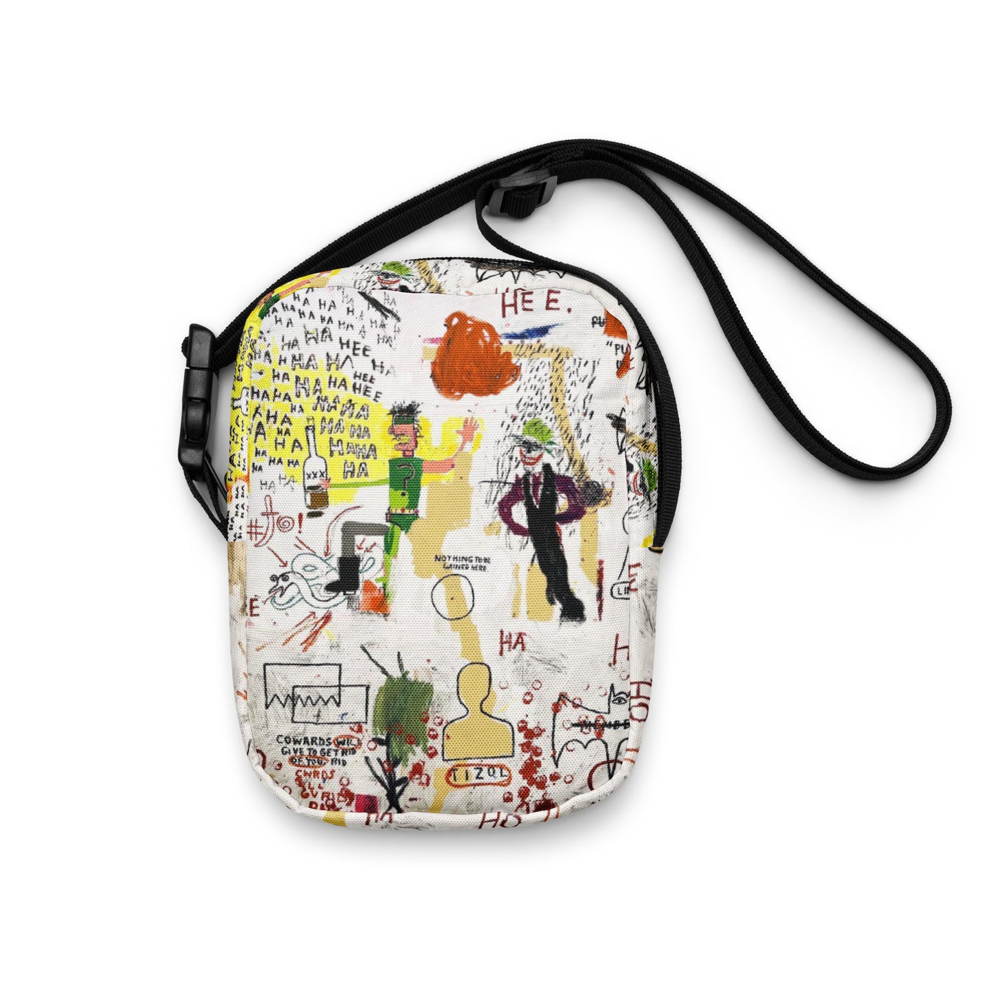 Jean-Michel Basquiat "Riddle Me This Batman" Artwork Bag