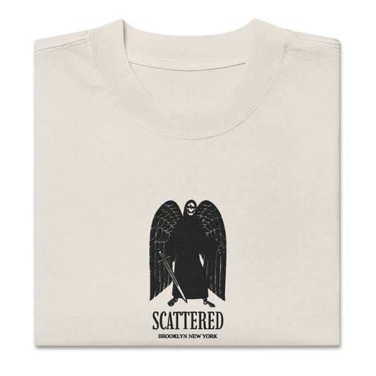 Scattered Grim Embroidered T-shirt