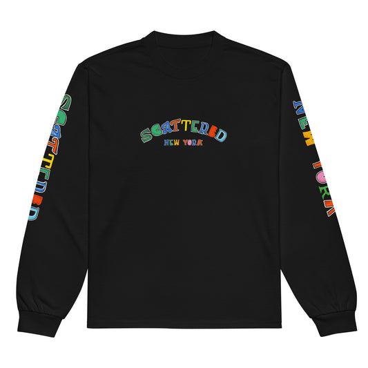 Scattered S/S '25 Logo Printed Long Sleeve Shirt