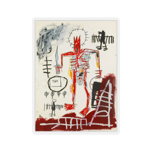 Jean-Michel Basquiat "Untitled" Artwork Vinyl Sticker