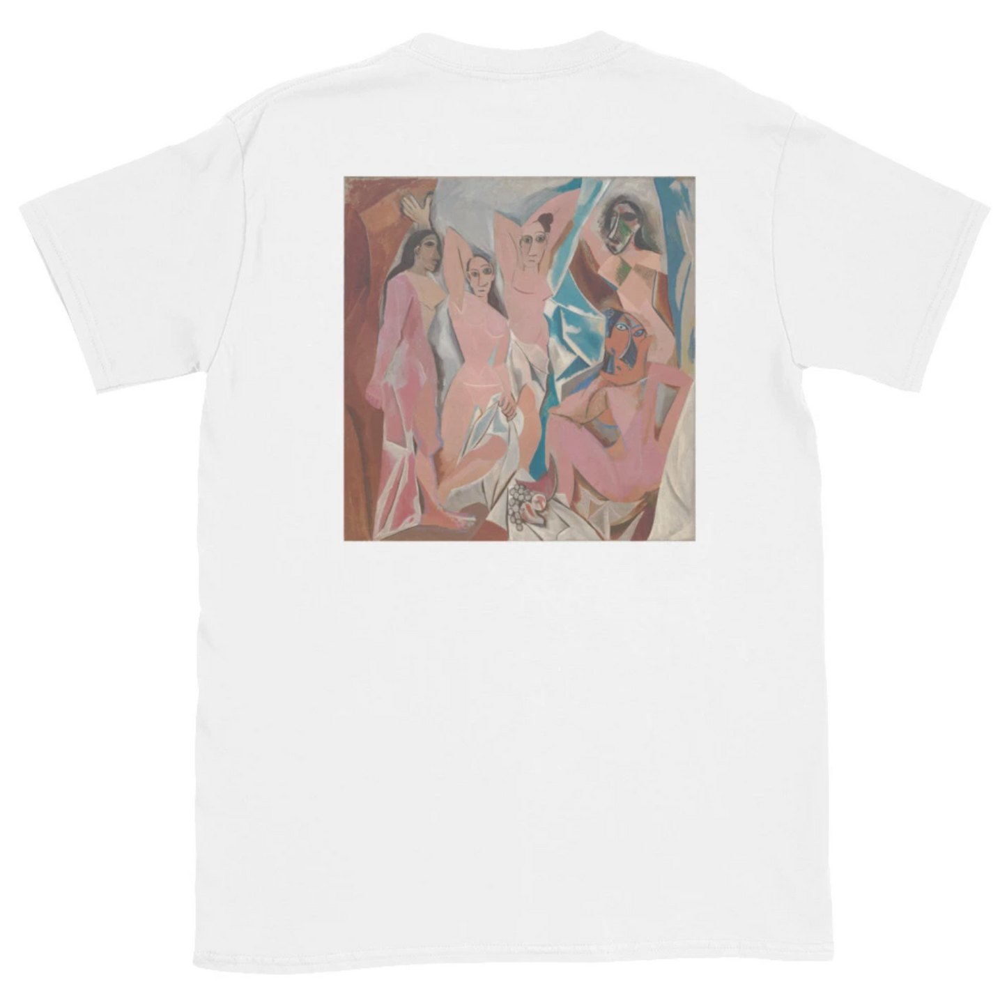 White Picasso Les Demoiselles d'Avignon T-shirt | Scattered Streetwear Clothing