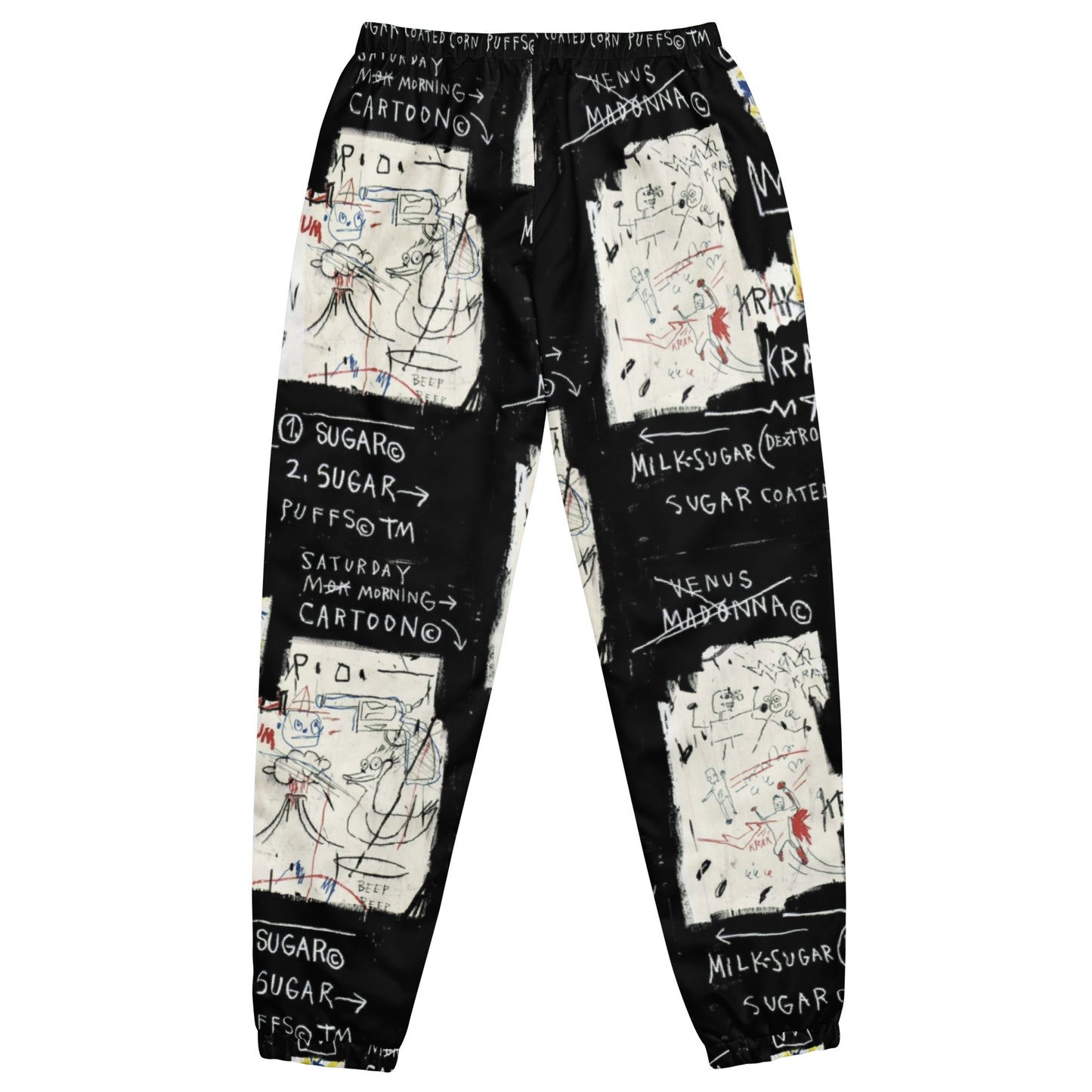 Jean-Michel Basquiat "A Panel of Experts" Artwork Printed Premium Track Pants