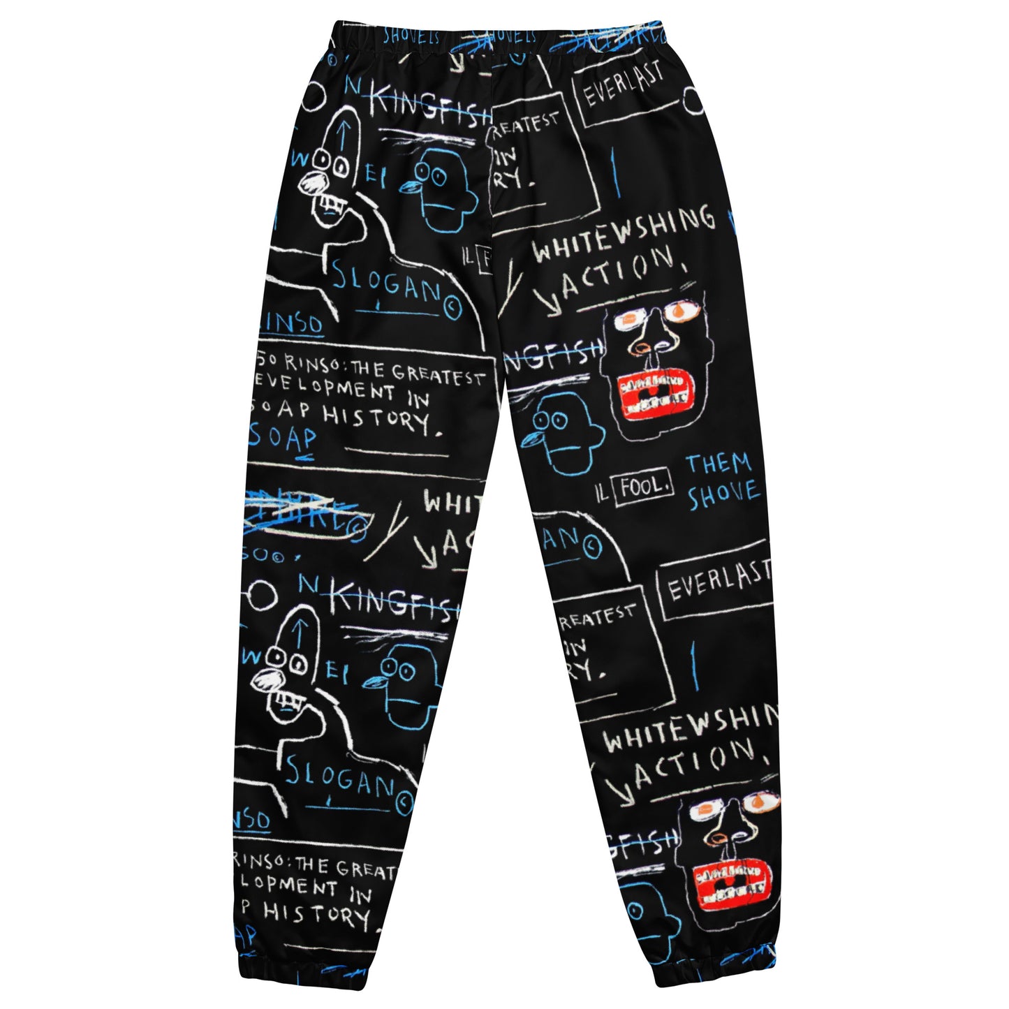 Jean-Michel Basquiat "Rinso" Artwork Printed Premium Streetwear Track Pants