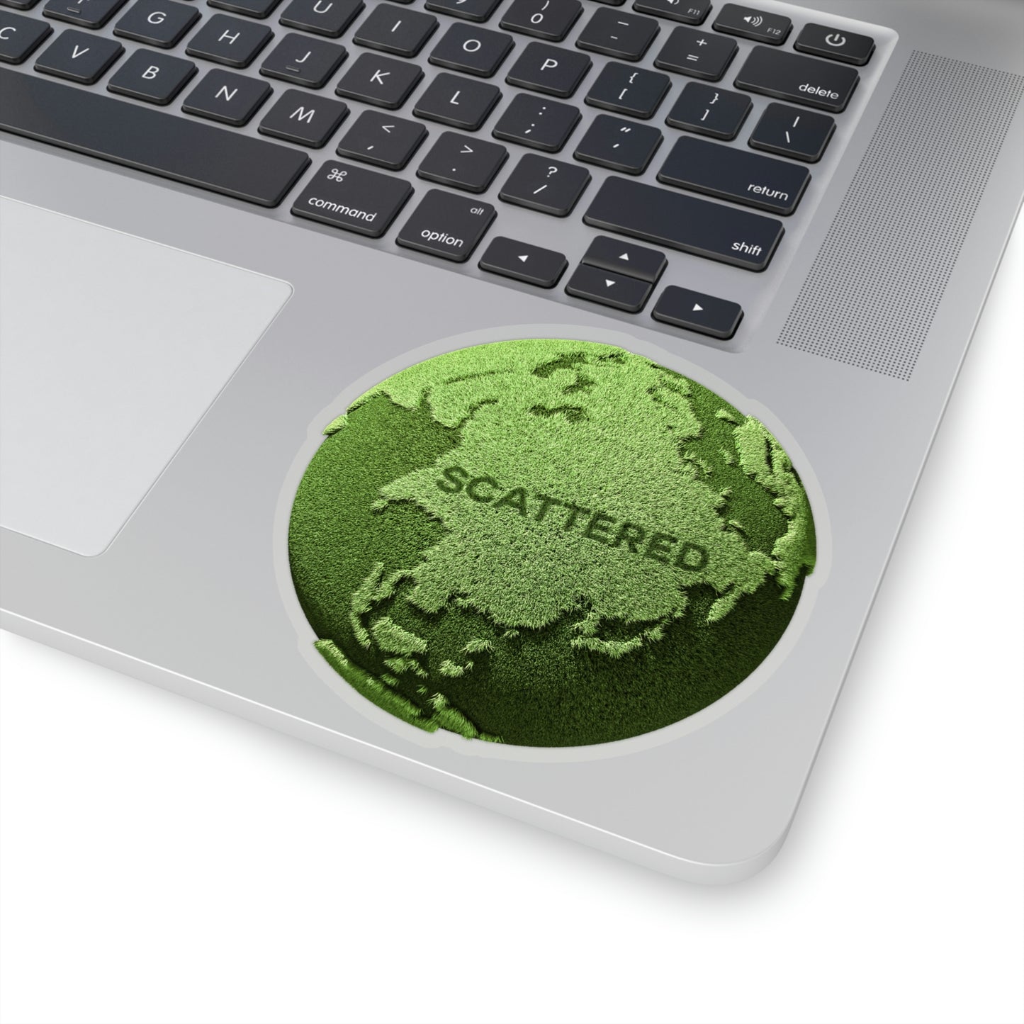 Scattered x BRAST Globe Logo Sticker