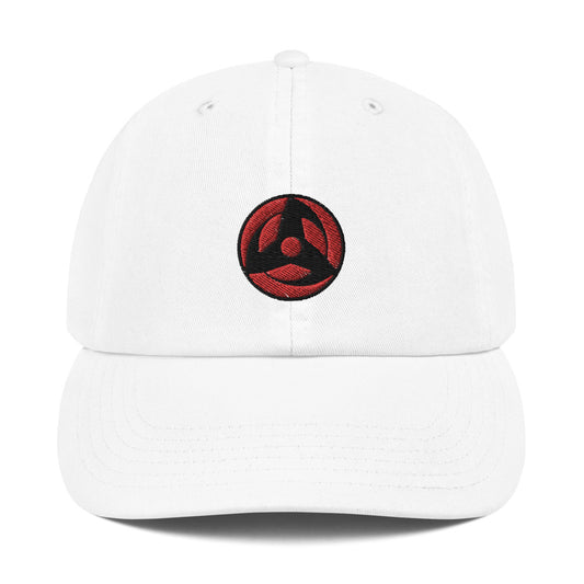Kakashi Obito Mangekyou Sharingan Champion Dad Cap