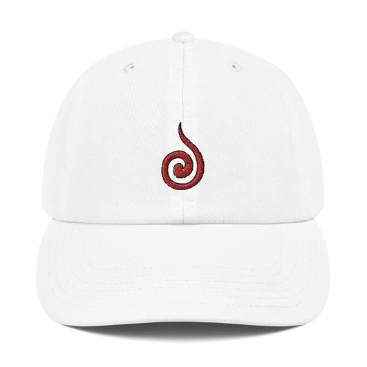 Naruto Will of Fire Embroidered Champion Dad Cap