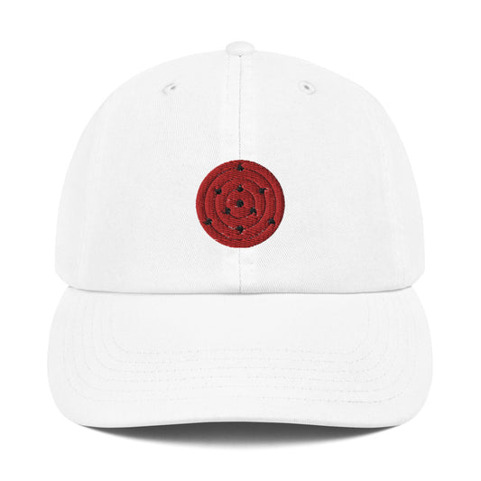 Kaguya Mangekyou Sharingan Champion Dad Cap