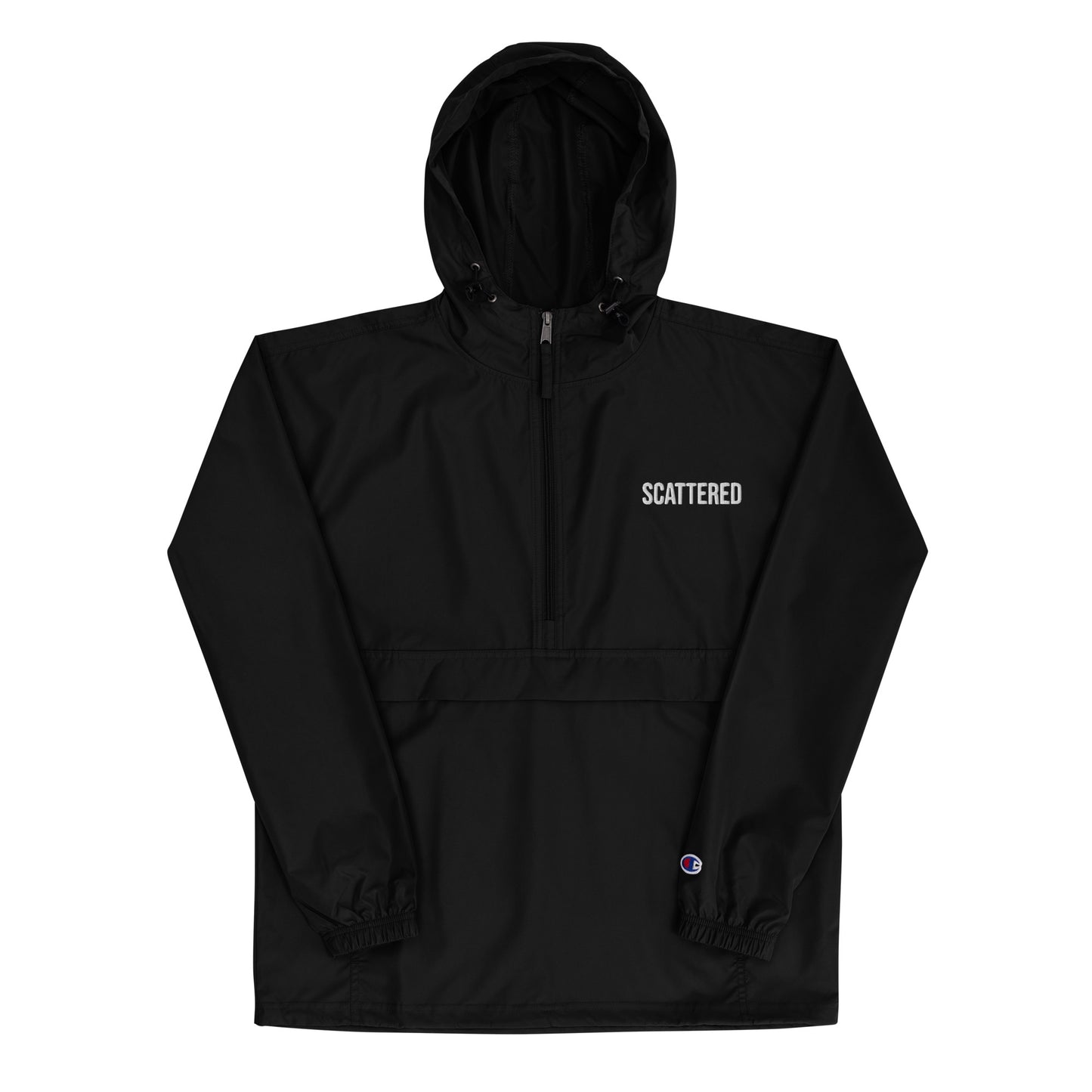 Scattered Logo Embroidered Champion Jacket