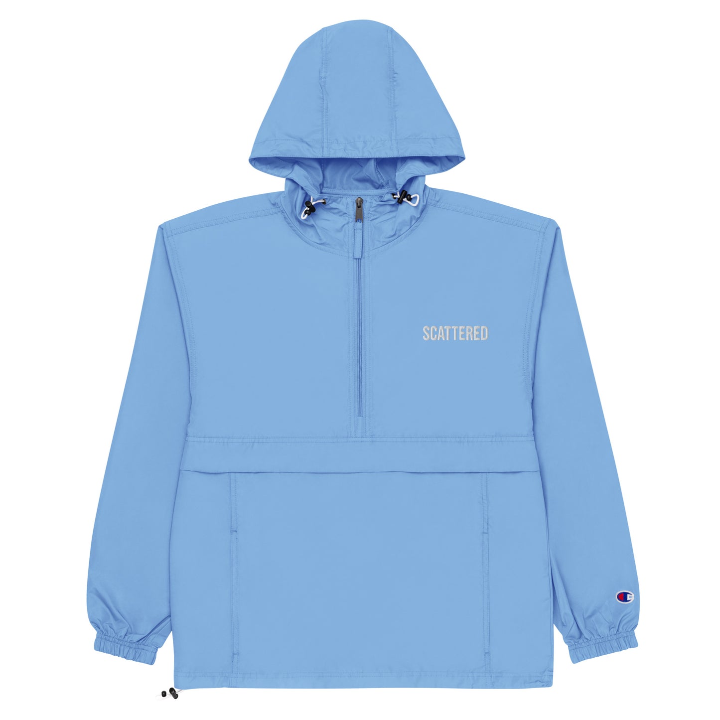 Scattered Logo Embroidered Champion Jacket