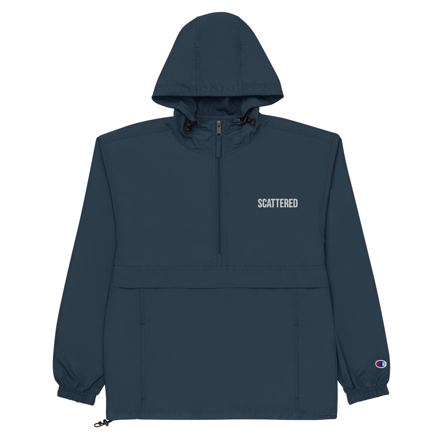 Scattered Logo Embroidered Champion Jacket