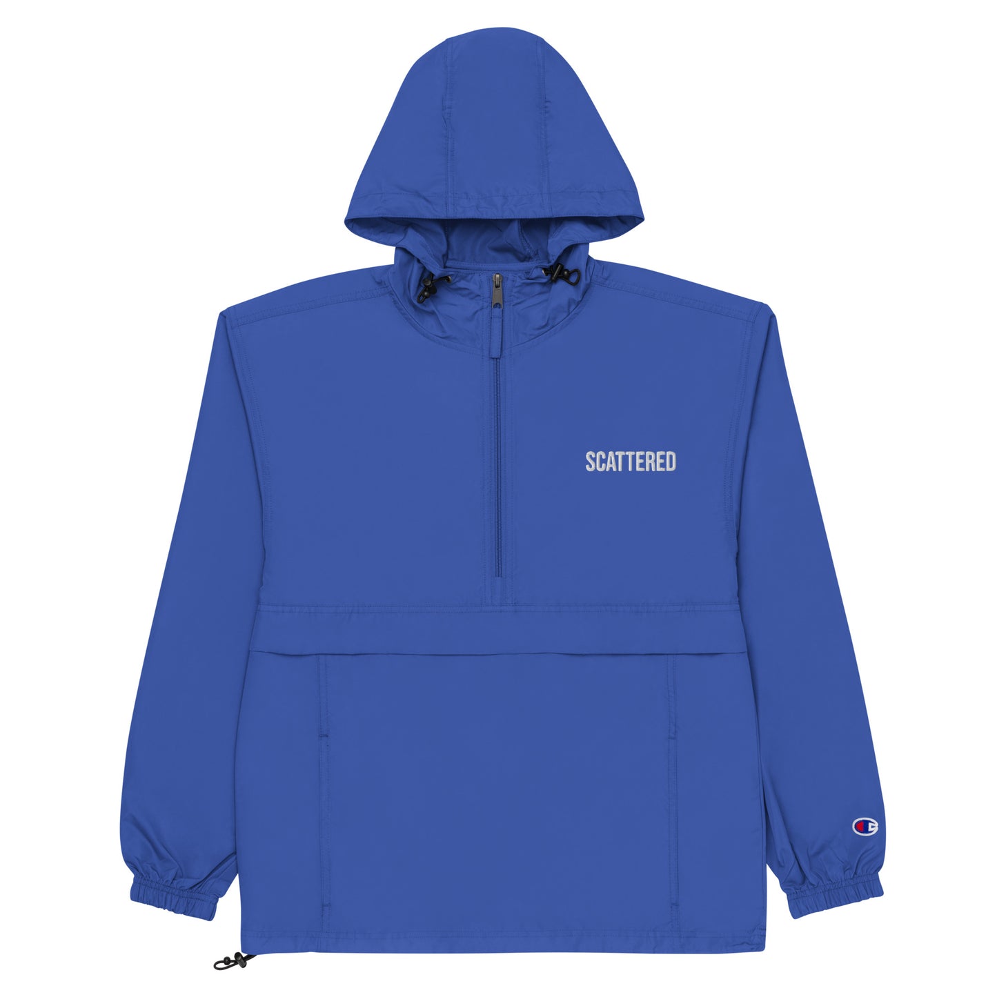 Scattered Logo Embroidered Champion Jacket