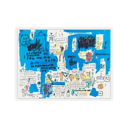 Jean-Michel Basquiat "Ascent" Artwork Vinyl Sticker