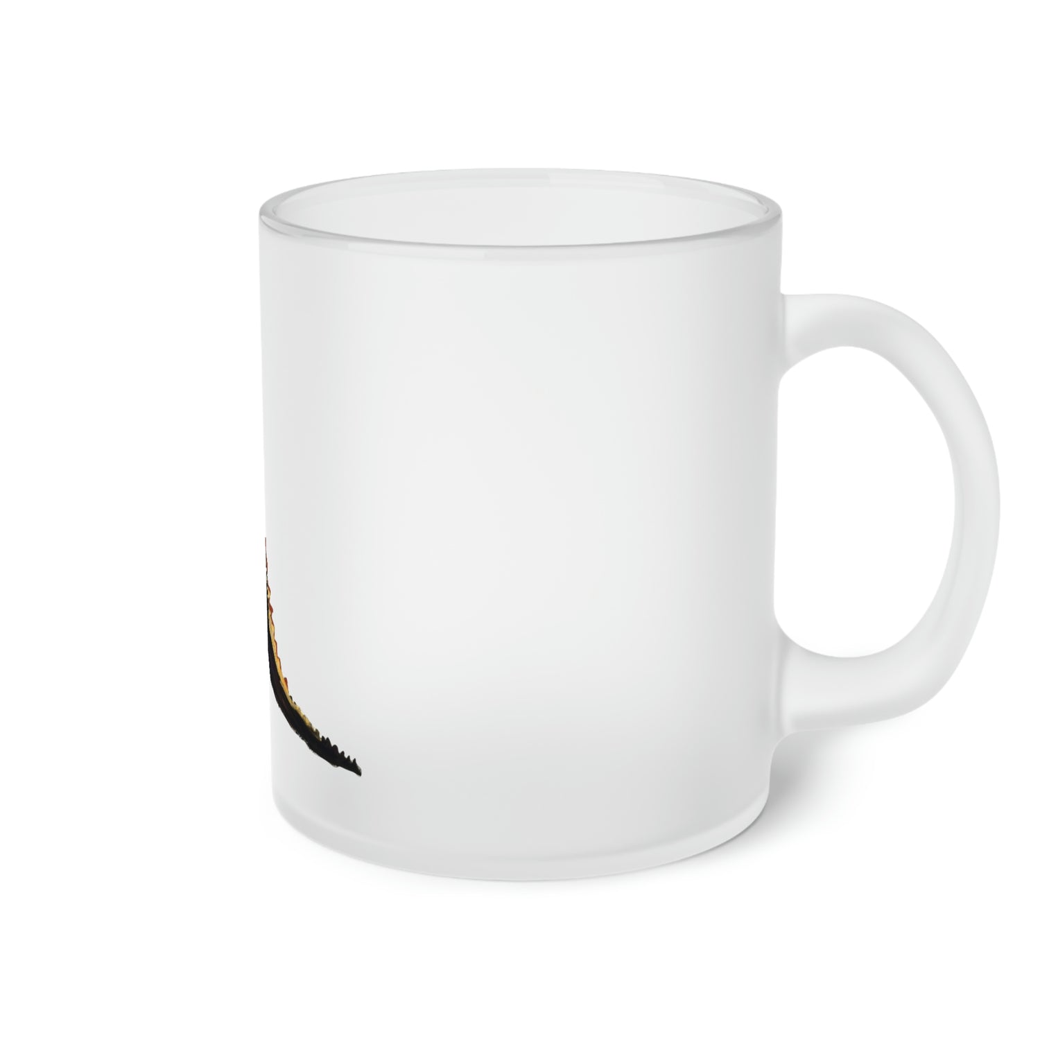 Jean-Michel Basquiat "Dinosaur" Frosted Glass Mug
