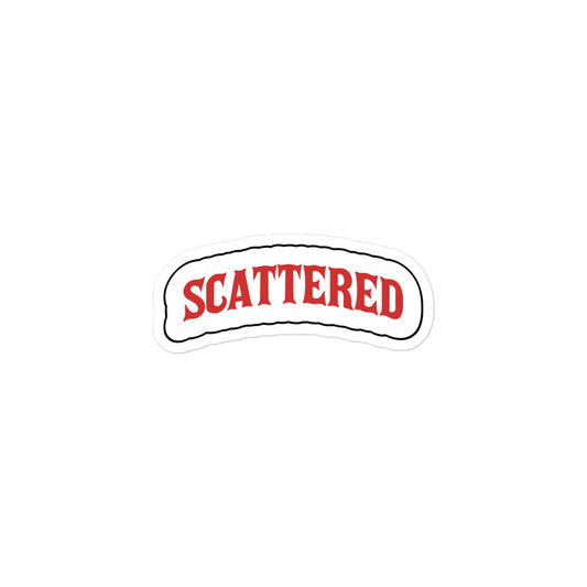 Scattered Backwoods Sticker