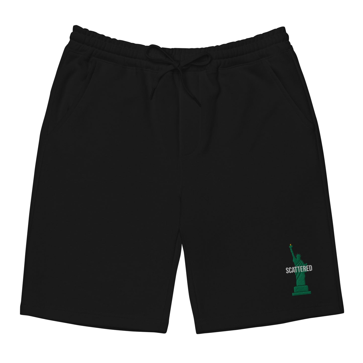 Statue of Liberty Logo Embroidered Premium Sweat Shorts