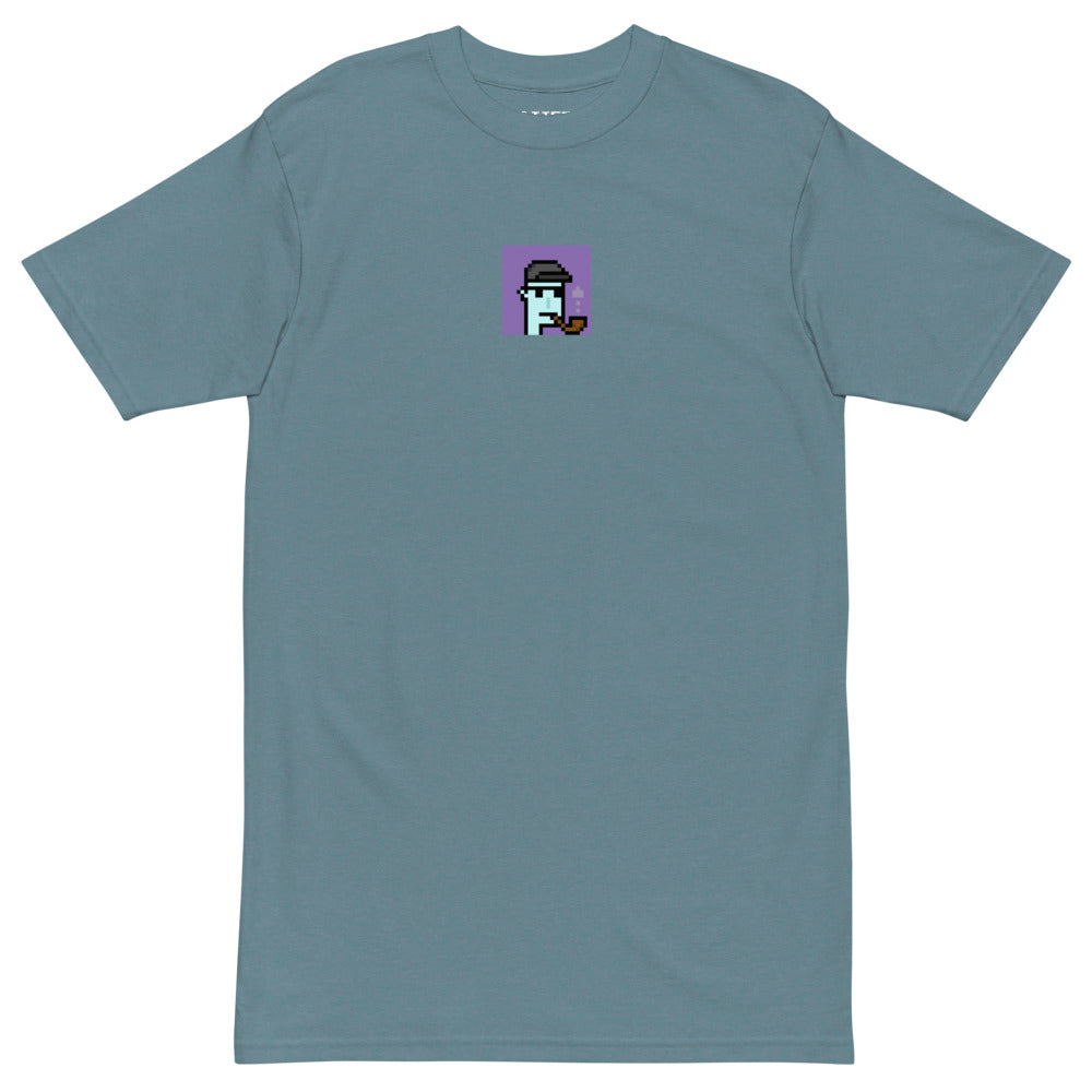 Crypto Punk Alien NFT #7804 Premium Printed Crewneck T-shirt