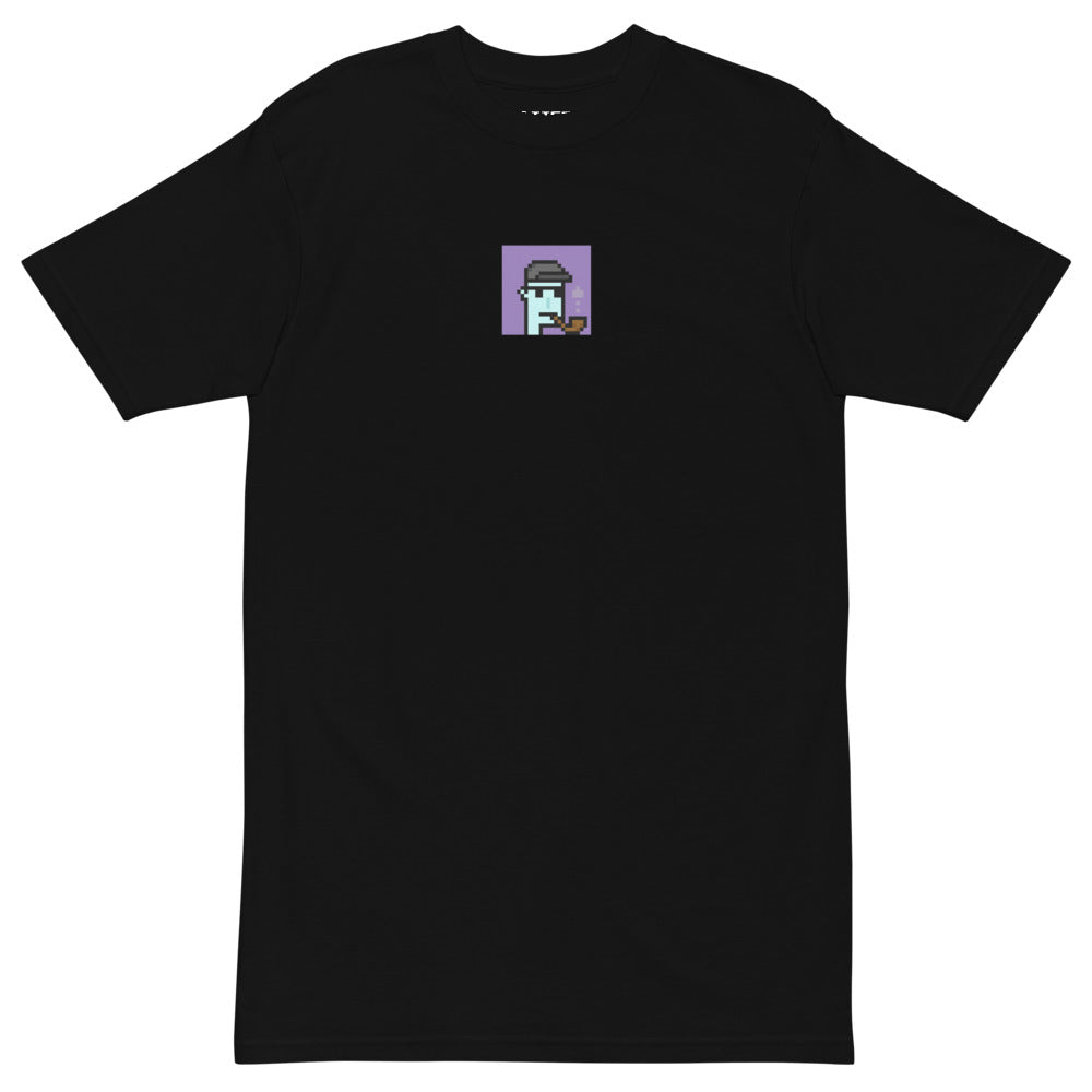 Crypto Punk Alien NFT #7804 Premium Printed Crewneck T-shirt