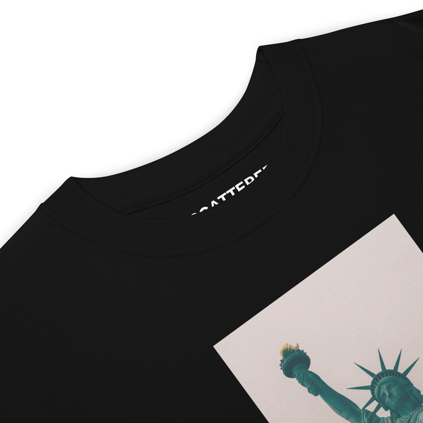 Statue of Liberty Premium Printed Crewneck T-shirt