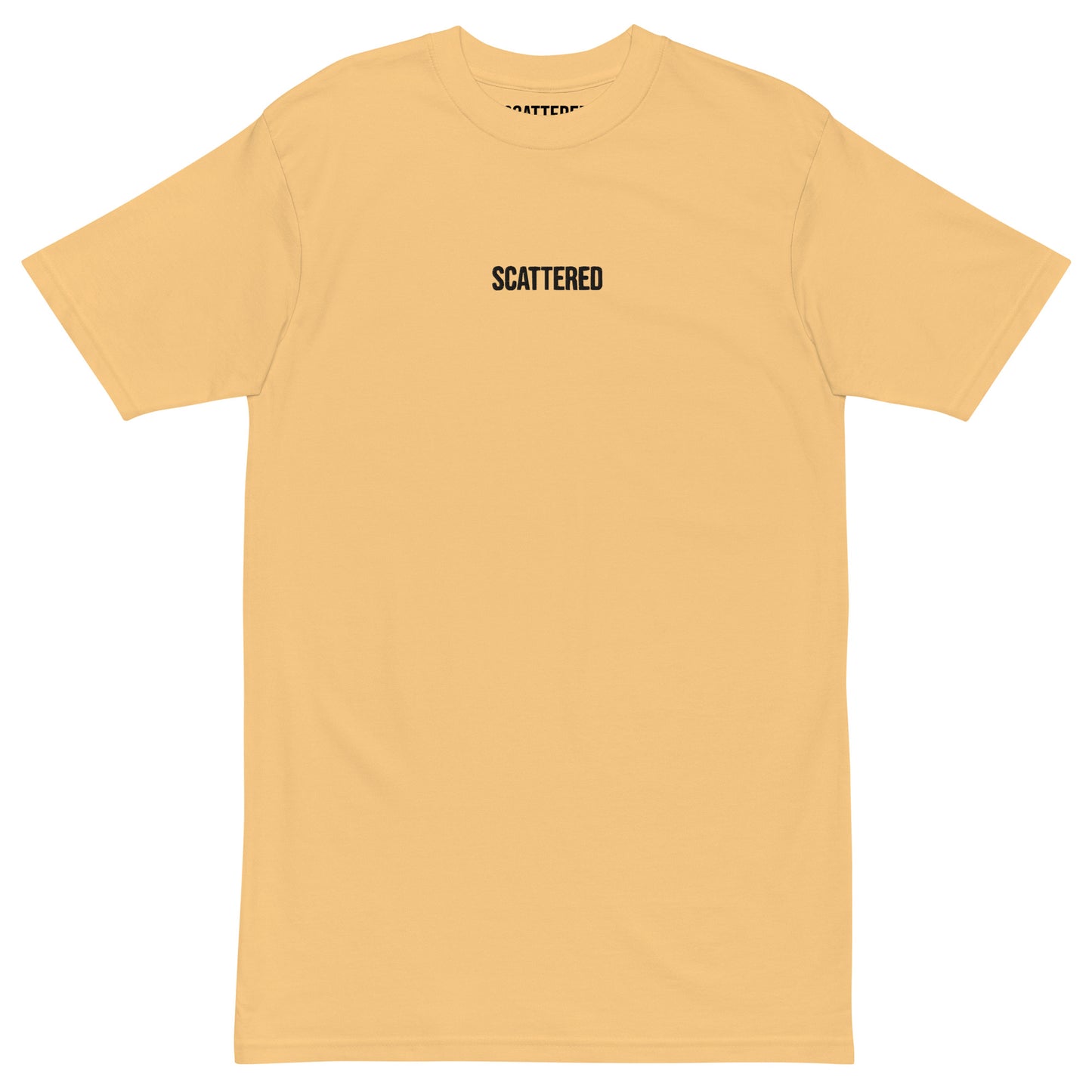 Scattered Logo Embroidered Streetwear Premium T-shirt