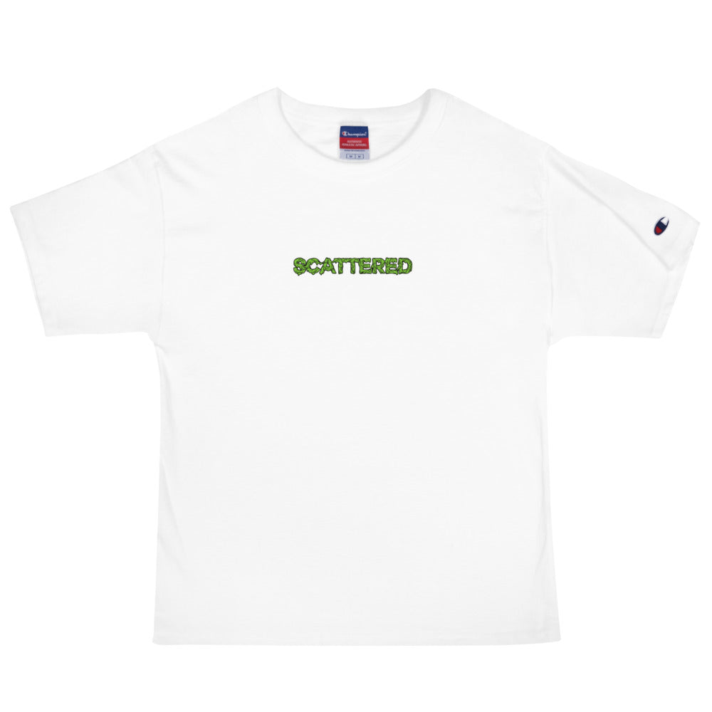 Scattered x Dripped Gawd x Champion Logo Tee