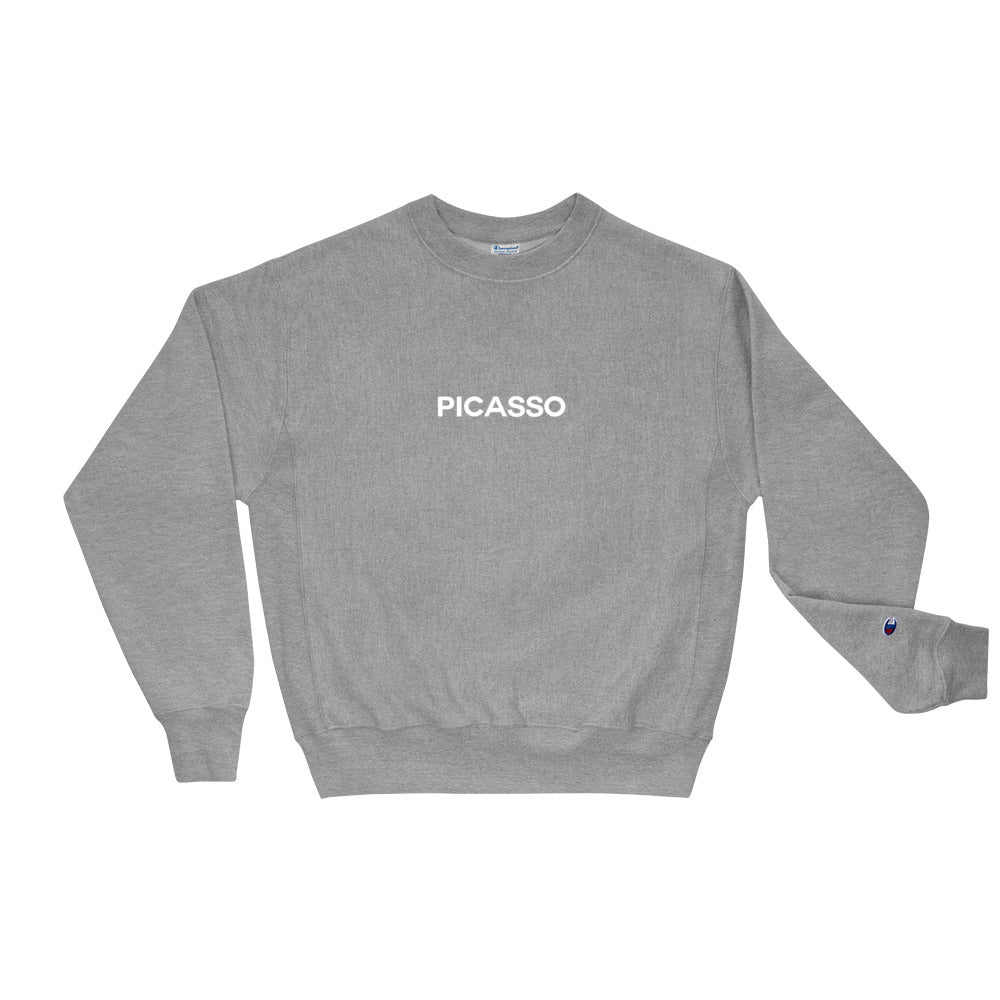 Scattered x Champion Picasso Crewneck – Scattered, LLC