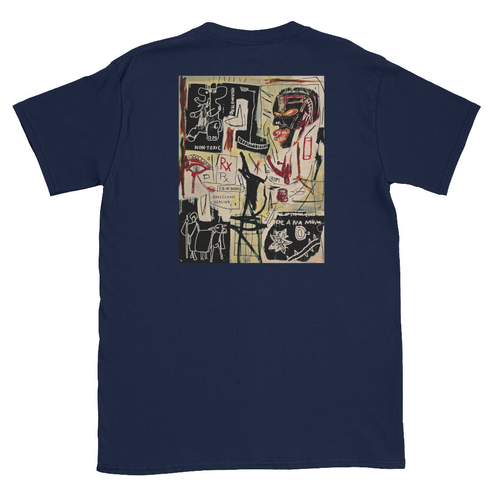 Streetwear-Basquiat "Melting Point of Ice" Tee-Scattered, LLC