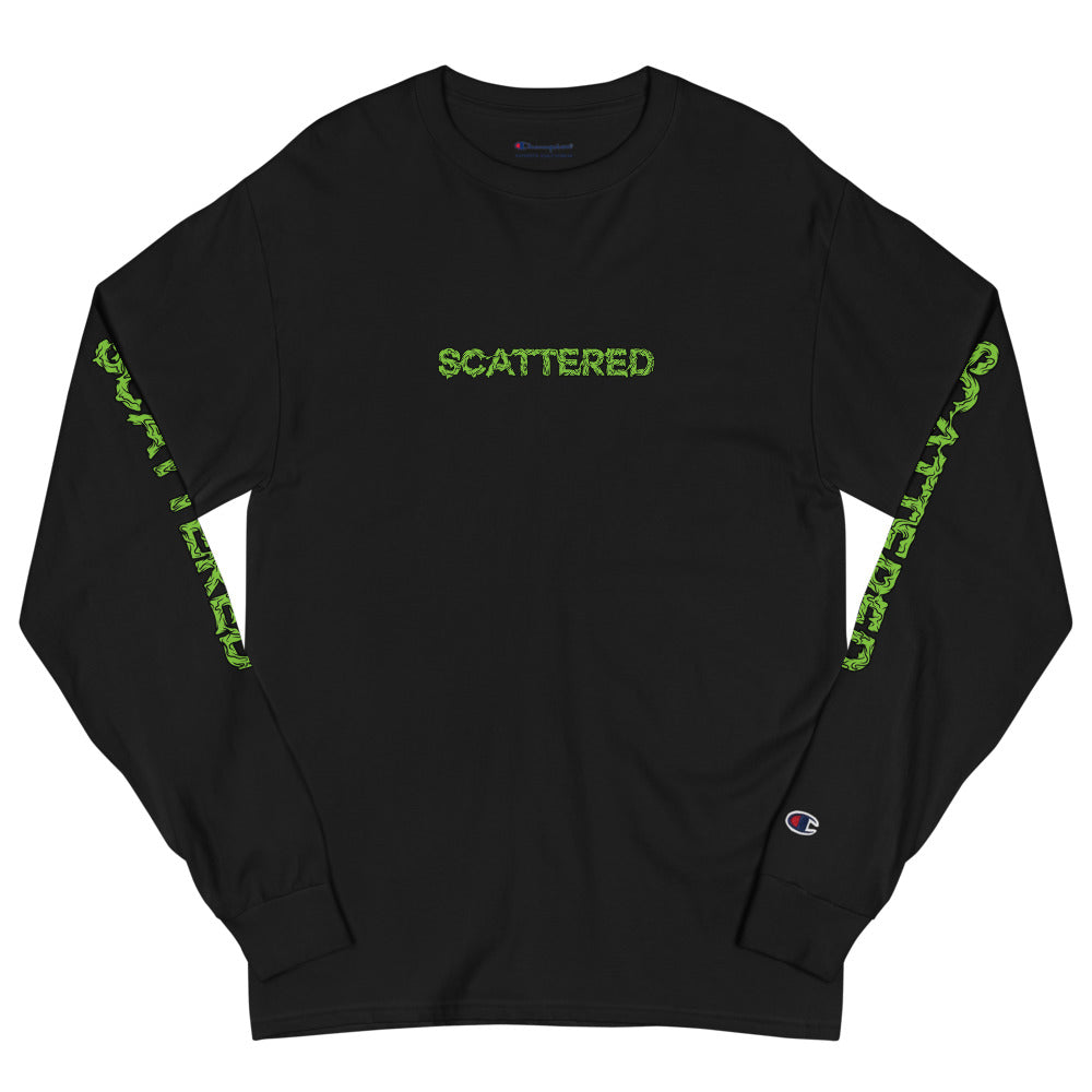 Scattered x Dripped Gawd x Champion Logo Shirt